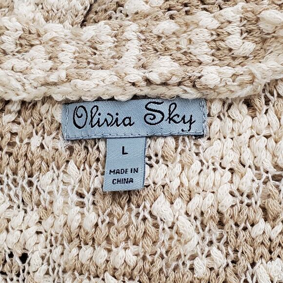 Olivia Sky Sleeveless Open Front Cardigan - Picture 6 of 8